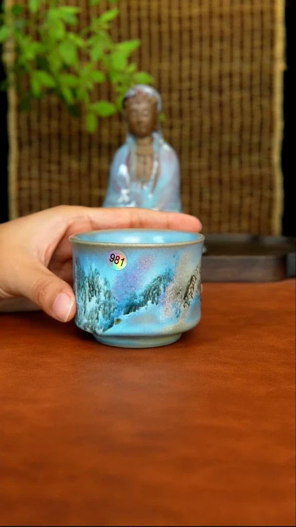 981号/原矿原产地钧瓷茶具