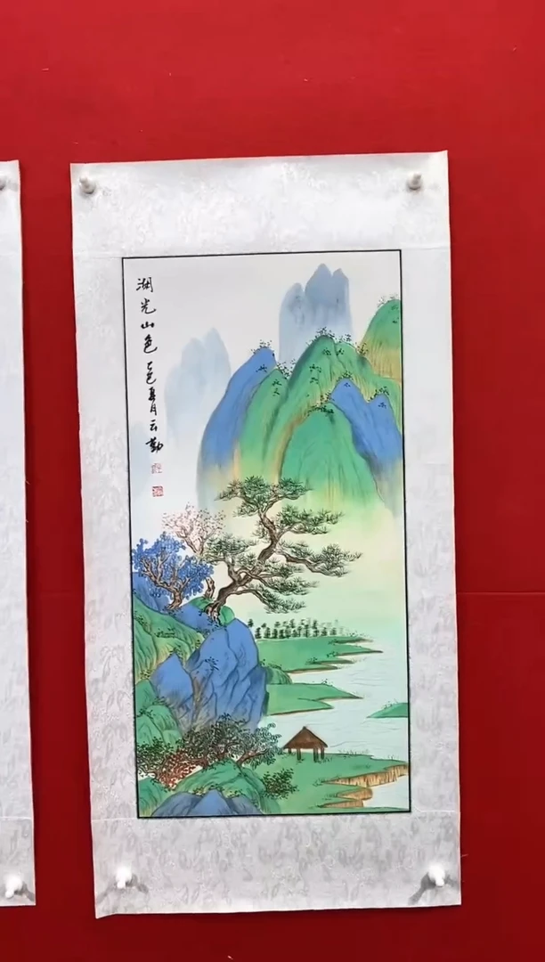 国画国画NYQ杰牛云勤老师作品