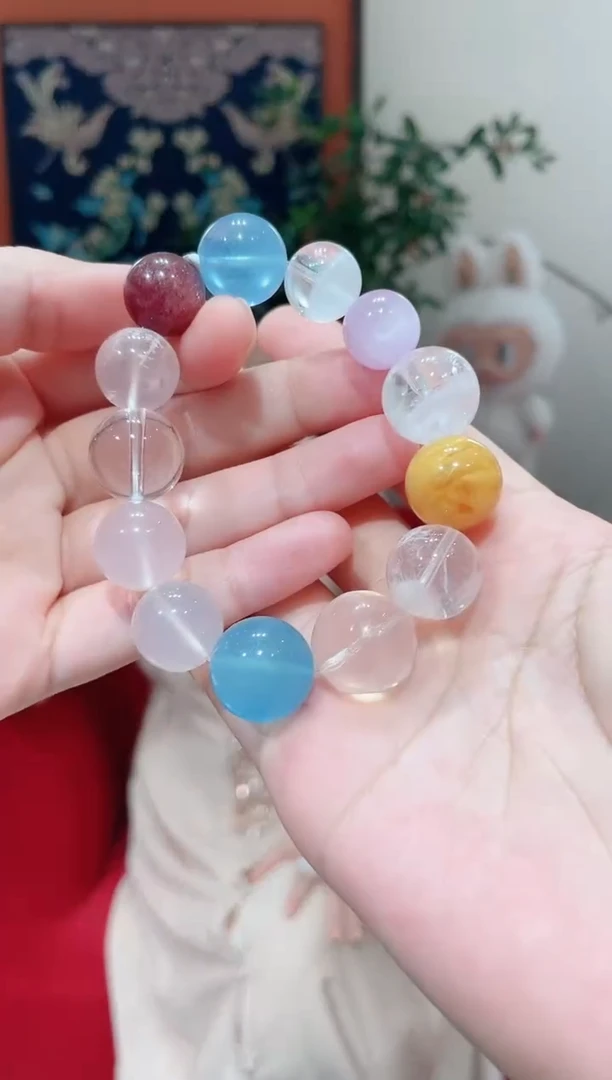 水晶手串未镶嵌水晶