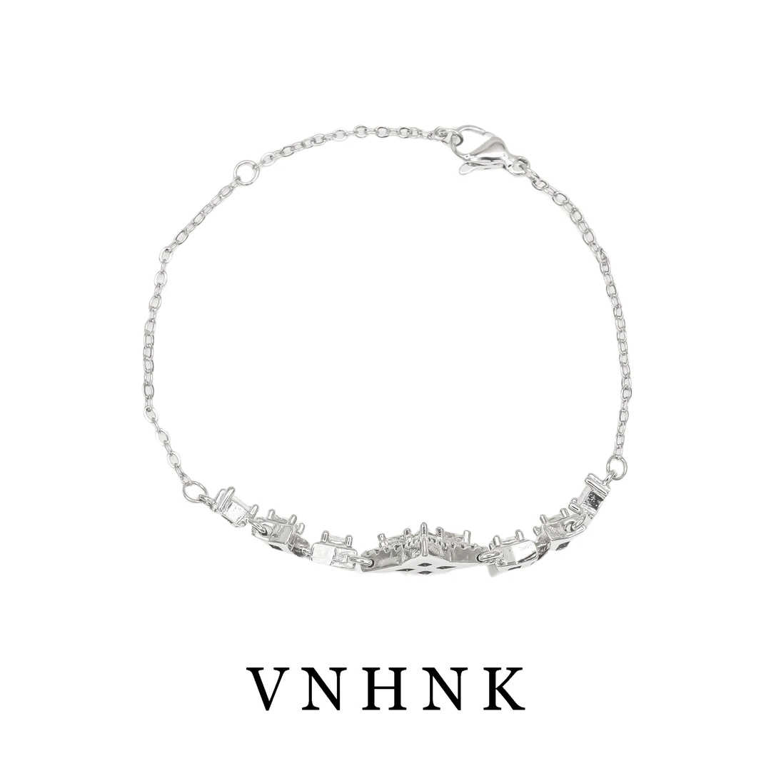 铜合金合成锆石手链 美可儿   YS1502   银色(20cm)时尚手链