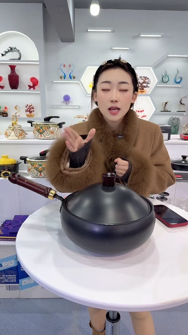 琉璃盛泰花瓶花器晚W-14