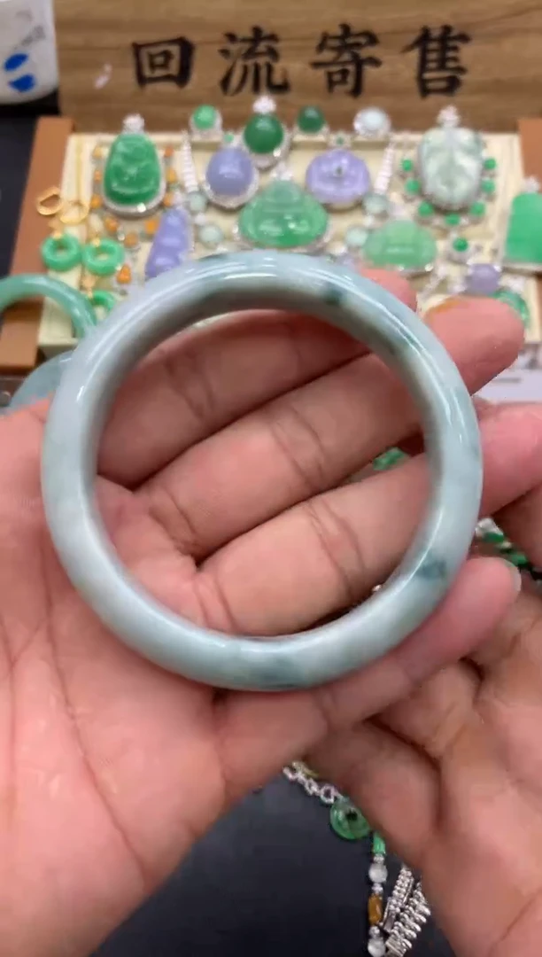 【闪购商品】翡翠手镯未镶嵌221-中国好珍宝