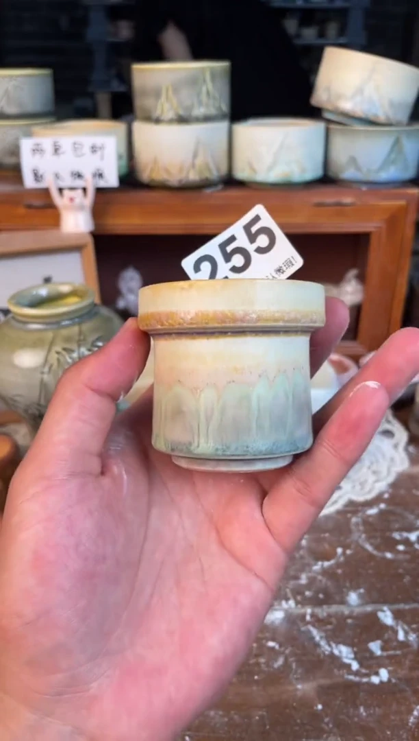 瓷片255知木小芳花盆直播编号