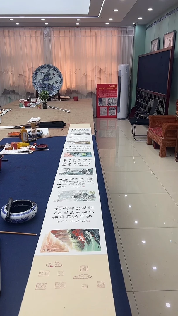 【闪购商品】书法李亚南 王新峰 合作册页 证书锦盒