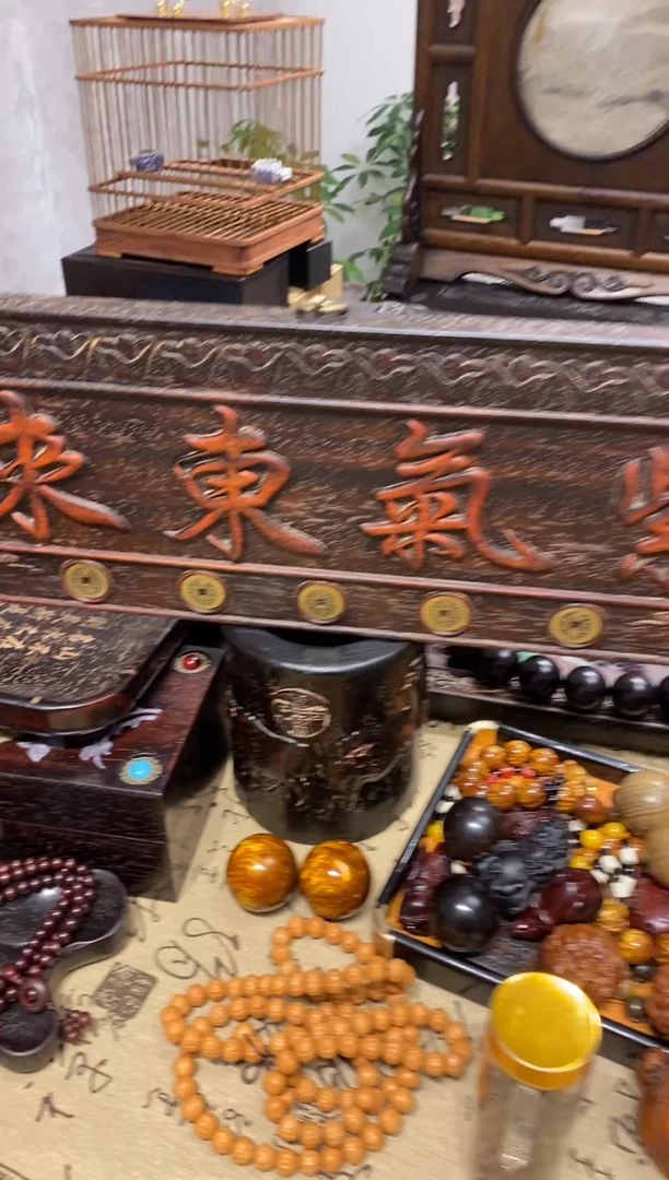 木紫气东来牌匾6525