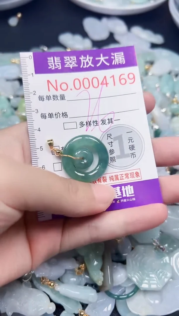 颈饰未镶嵌翡翠4169