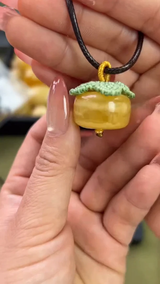 裸石琥珀未镶嵌琥珀蜜蜡吊坠