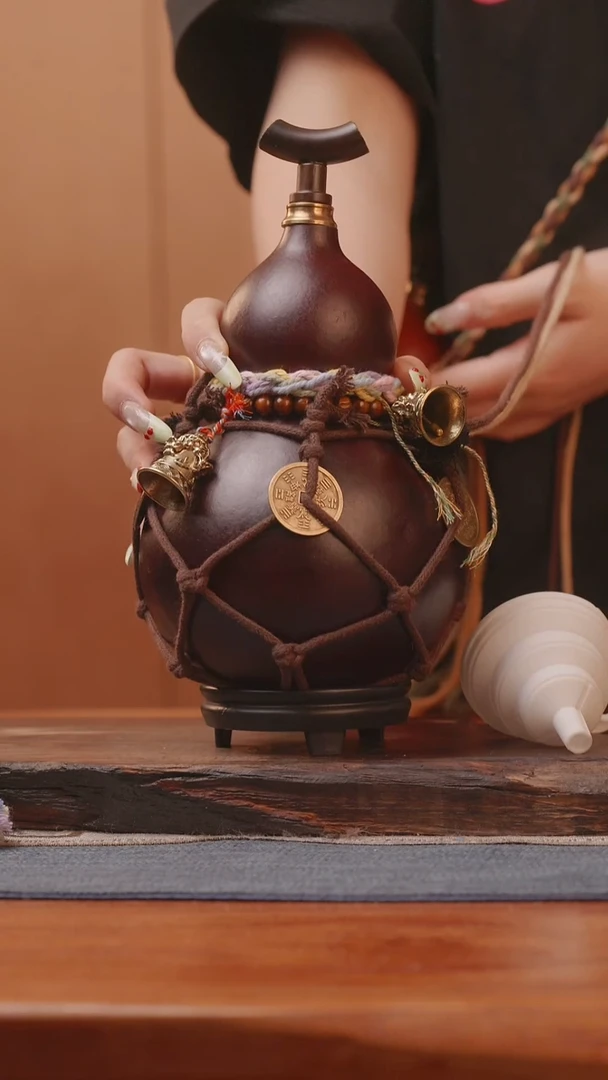 1004号精品大漆葫芦防腐防渗装水茶酒