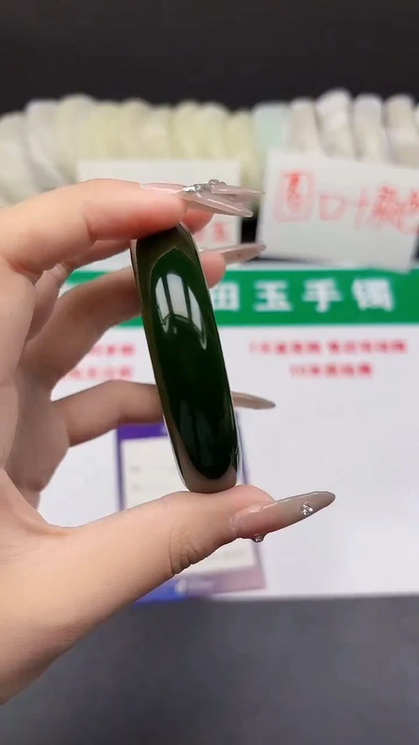 和田玉手镯未镶嵌143-1-56