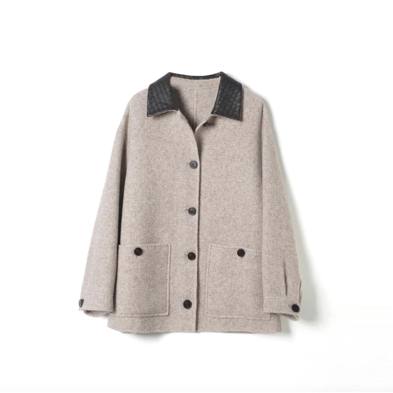 【Wlin】2025冬季新款女式大衣 792012