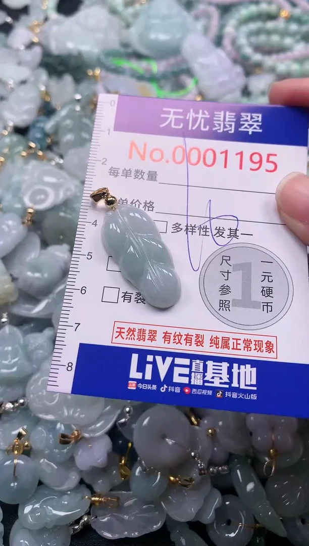 吊坠(不含链)未镶嵌翡翠1195