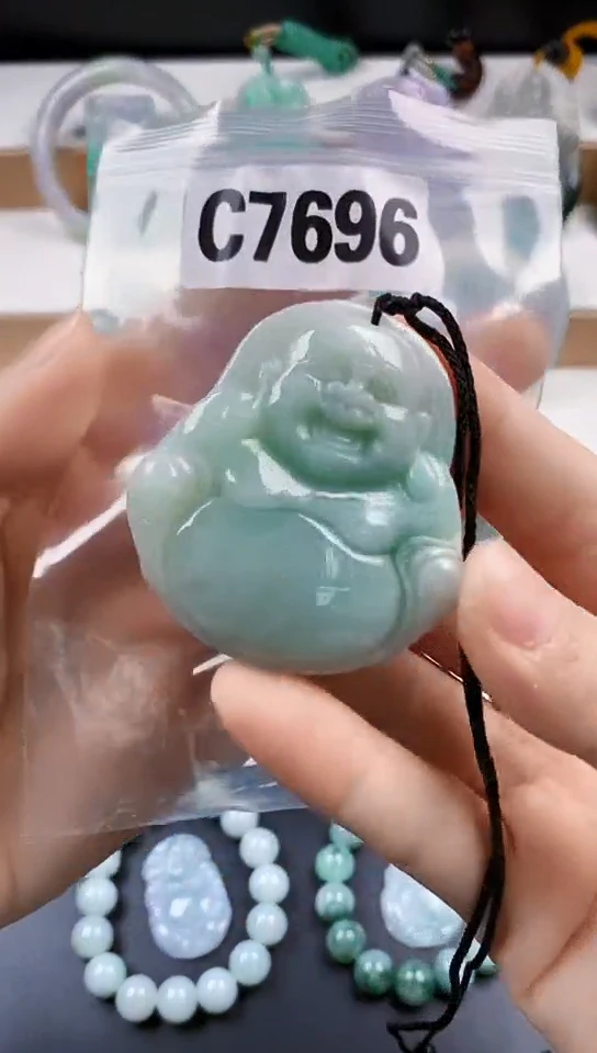 颈饰未镶嵌翡翠天然翡翠吊坠挂件