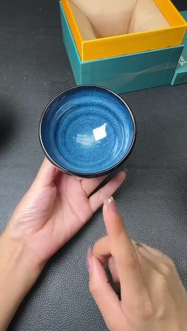 茶盏余旋回蓝盏15