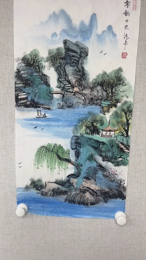 国画黄德中老师两平尺