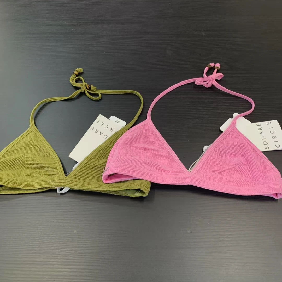 square circle多色可选挂脖绑带比基尼