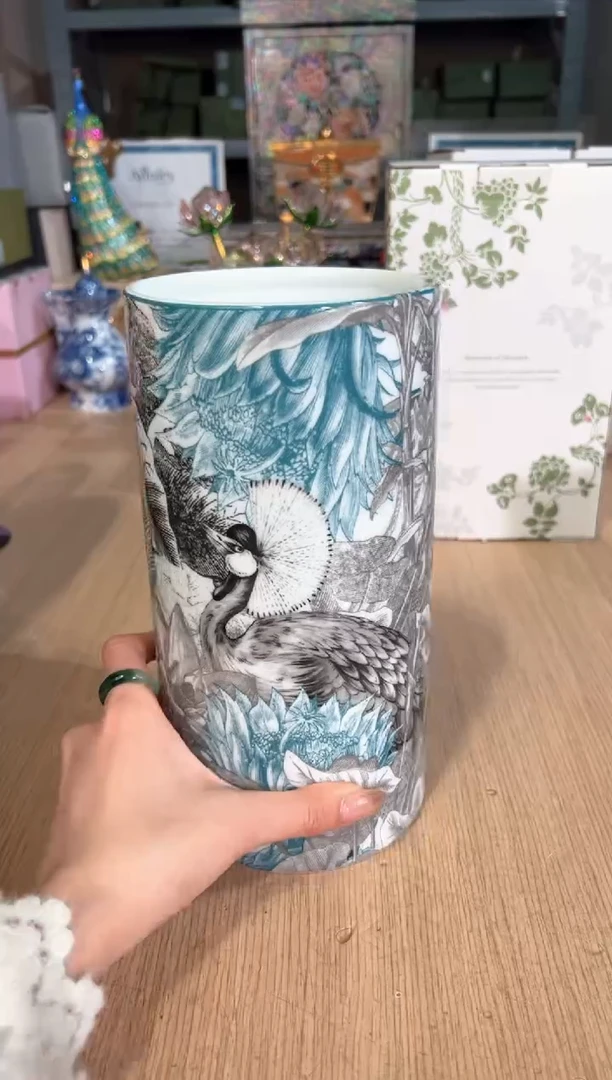 【闪购商品】杯65雨林直筒花瓶（小）