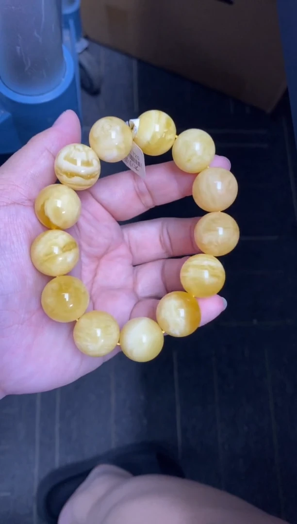 裸石琥珀未镶嵌 大小姐珠宝严选137