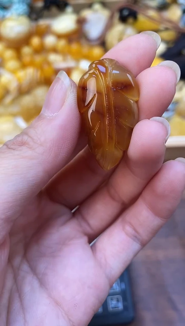 裸石琥珀未镶嵌天然琥珀蜜蜡