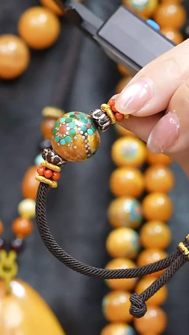 蜜蜡颈饰未镶嵌8622天然蜜蜡珠宝奇石全部保真