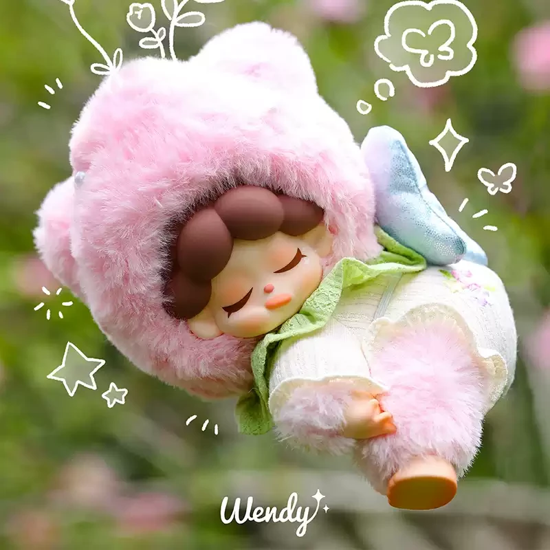 【拆盒】Wendy二代花园寻宝日记毛绒潮玩盲盒公仔手办摆件