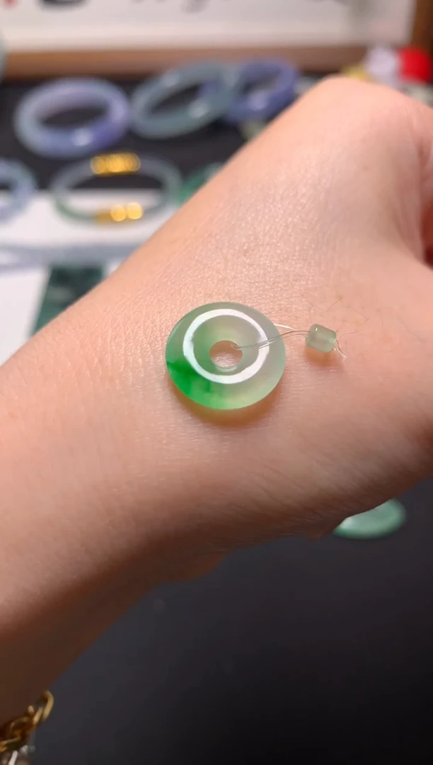 未镶嵌定制翡翠13.8*2.8