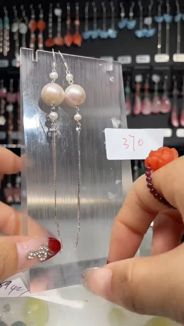 【闪购商品】紫晶耳饰银S925镶嵌喜欢拍