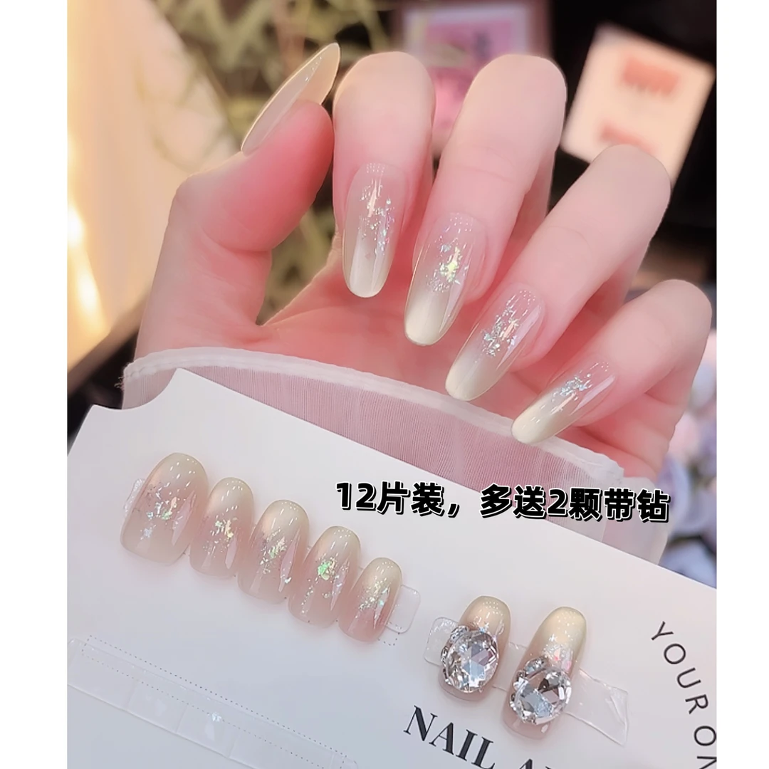 【芭乐】纯手工新款穿戴美甲--12片装128