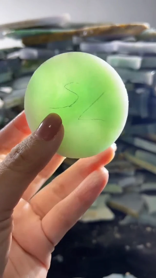 未镶嵌摆件翡翠翡翠颈饰未镶嵌翡翠裸石翡翠缅甸翡翠A货钟8026