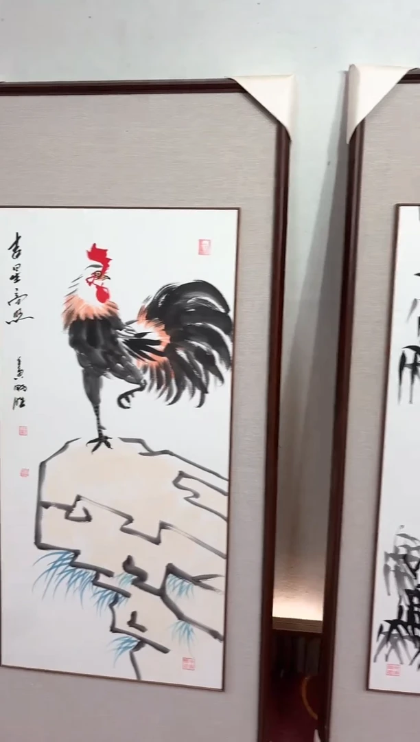 【闪购商品】国画吉星高照+竹报平安/雷畅胜