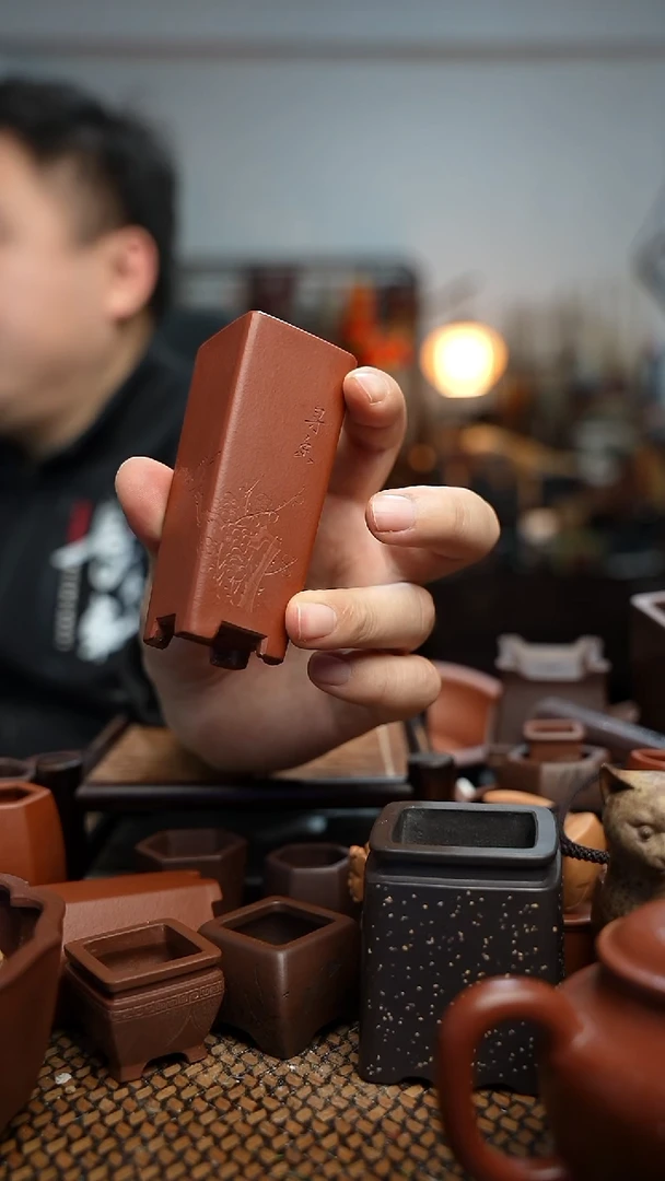 紫砂花盆長木軒精品紫砂