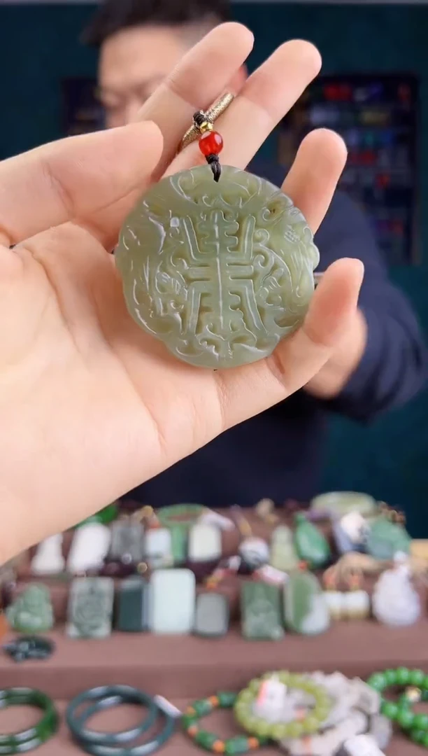 【闪购商品】和田玉颈饰未镶嵌ZZ 拍一发一 多样性发货