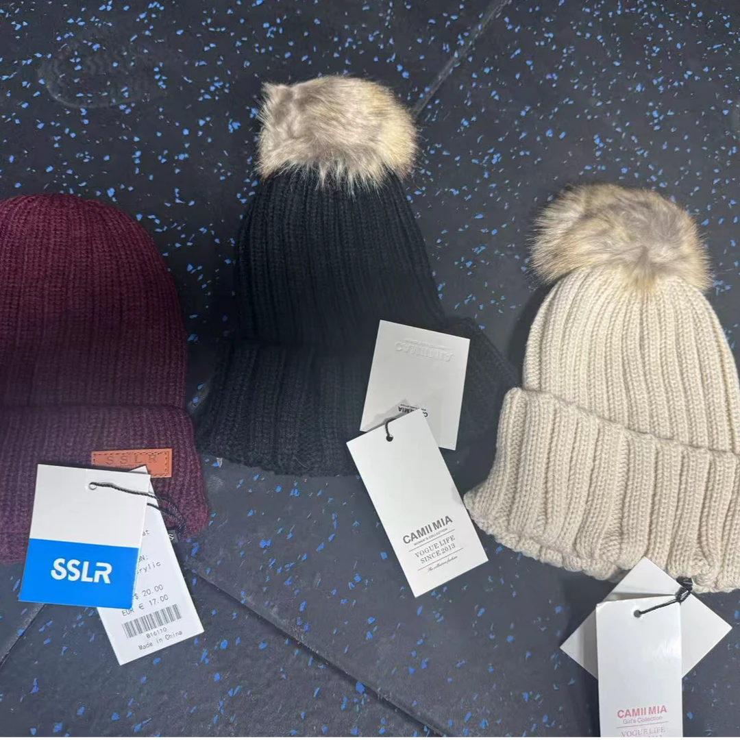 外单针织运动休闲帽