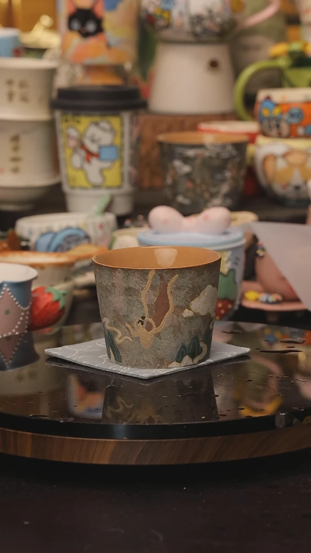 景德镇釉下彩绘设计师款式陶瓷
