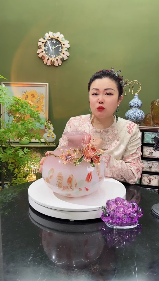 锌合金粉花开富贵矮