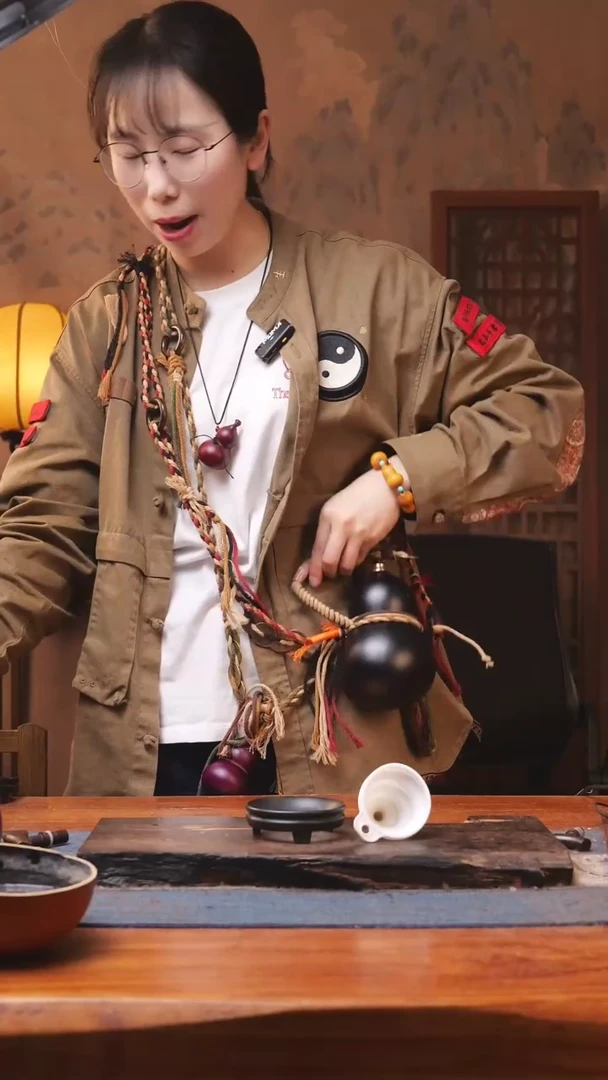 【闪购商品】100号精品大漆葫芦防腐防渗装水茶酒