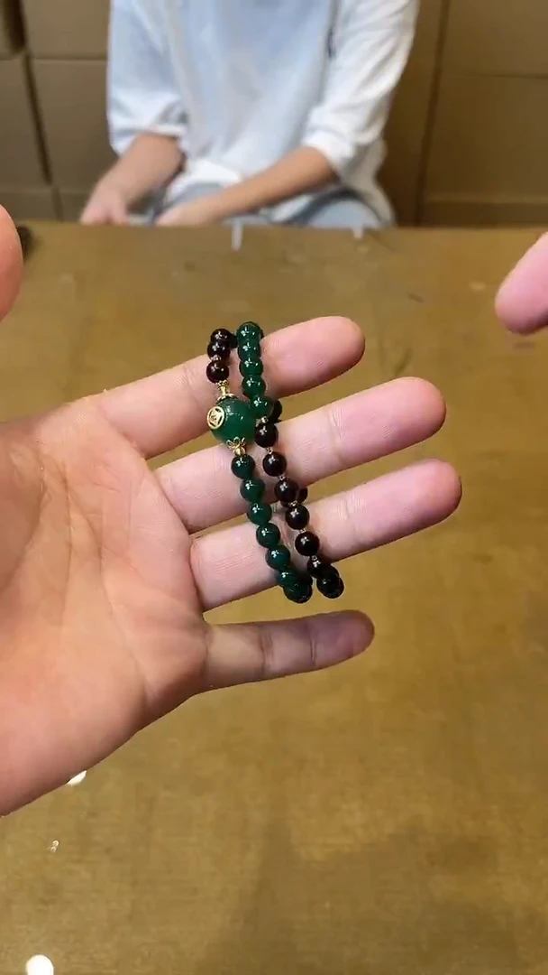 檀香紫檀（小叶紫檀）无事牌直播间随机手串一串