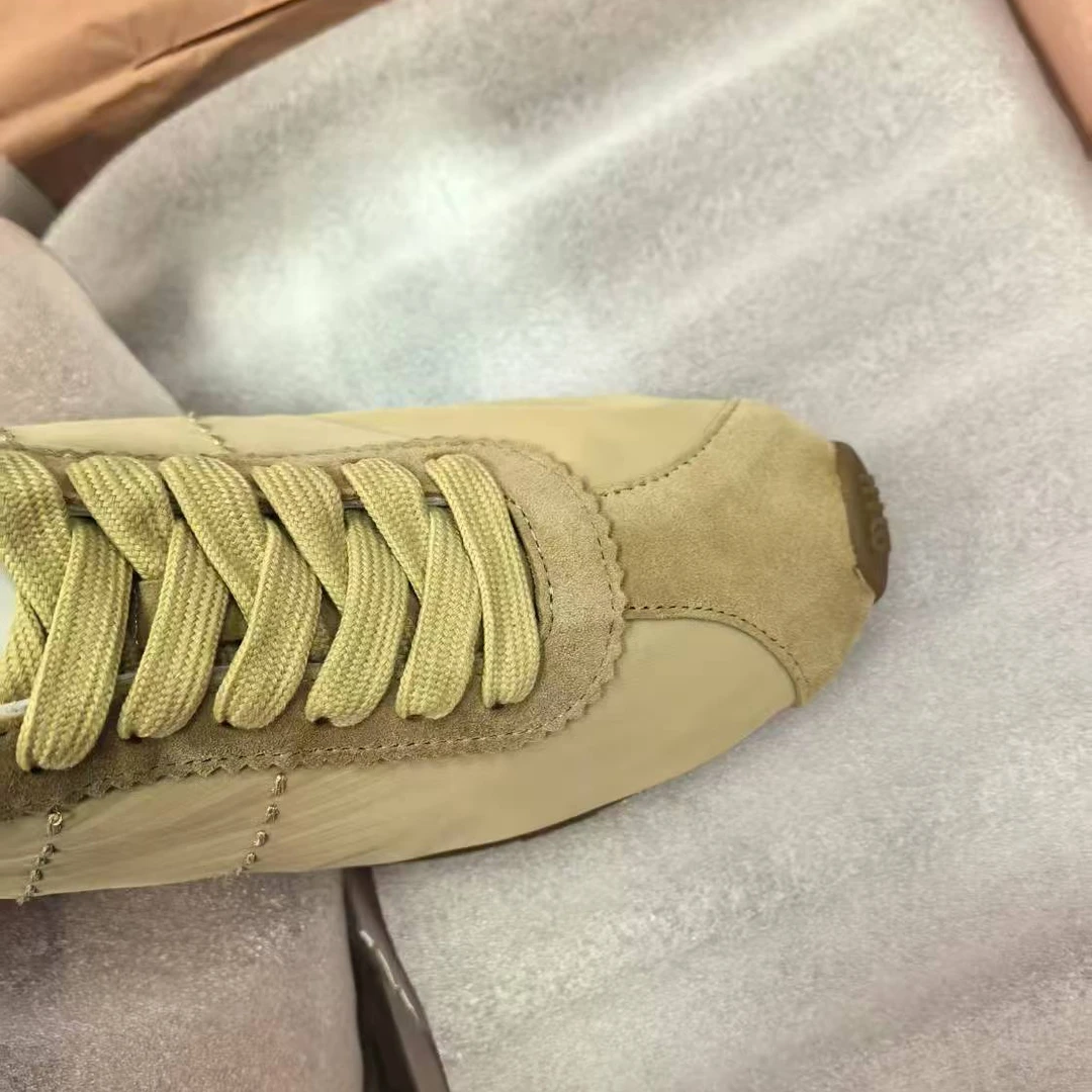 舒适磨砂皮系带休闲鞋