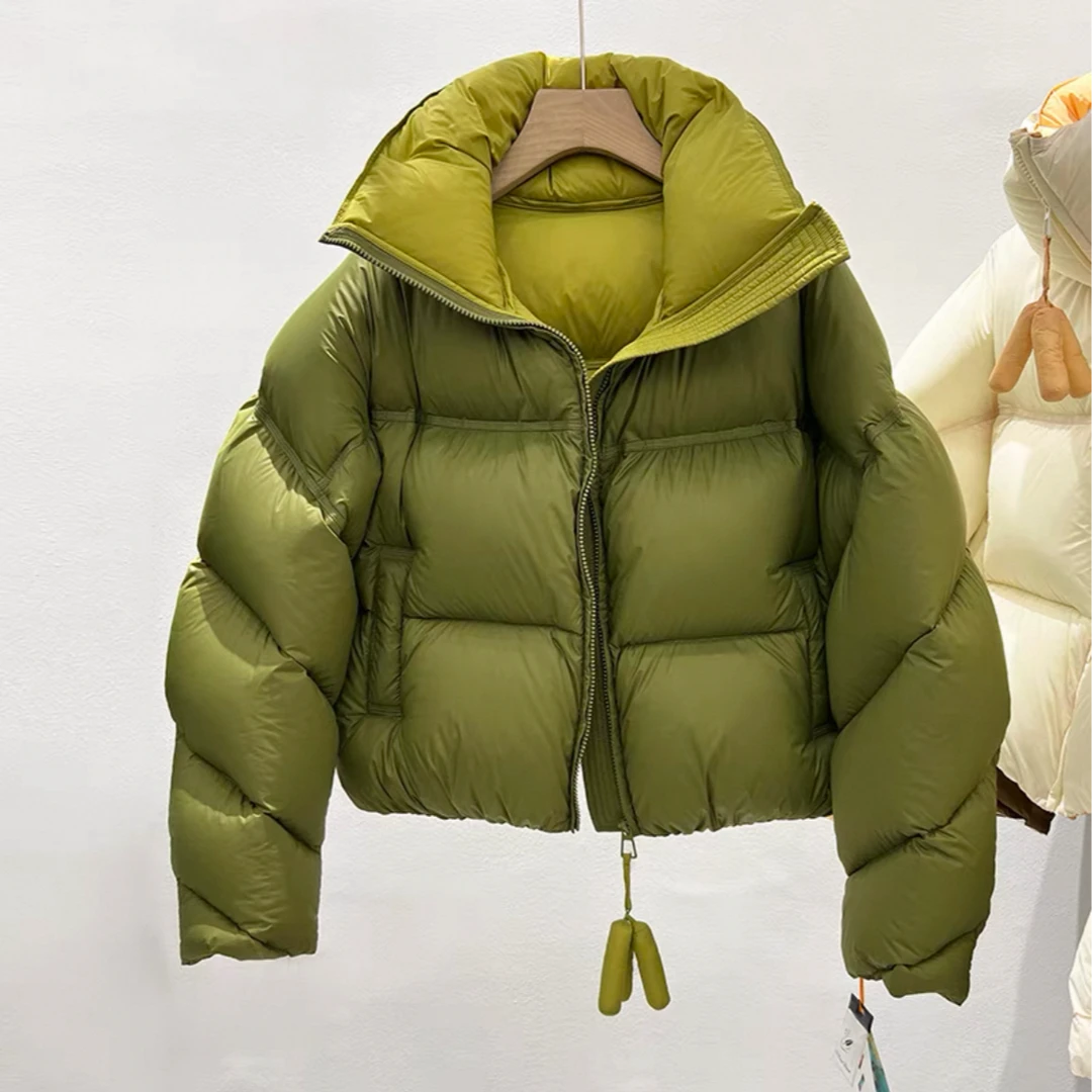 【薇薇专属】宽松保暖泡芙羽绒服36