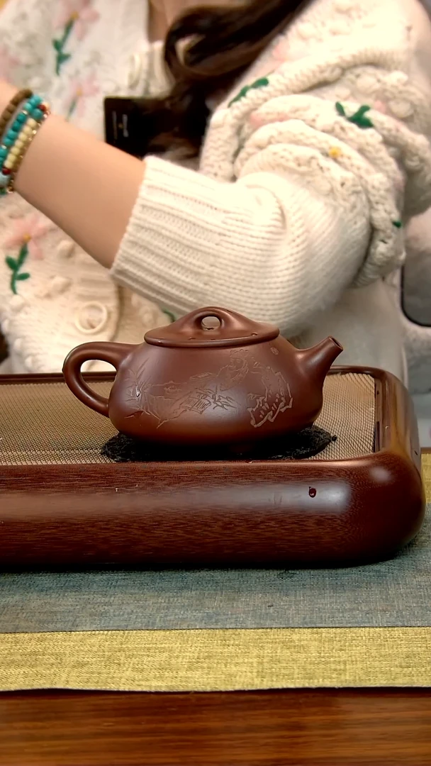 【闪购商品】紫砂茶壶14徐记福康 百年紫砂