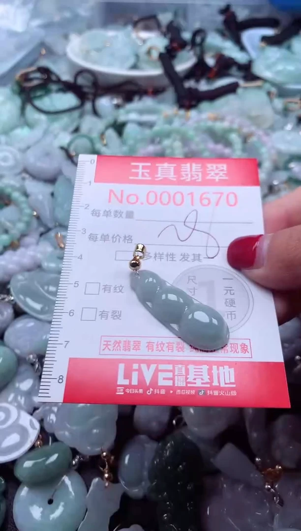 颈饰未镶嵌翡翠1670