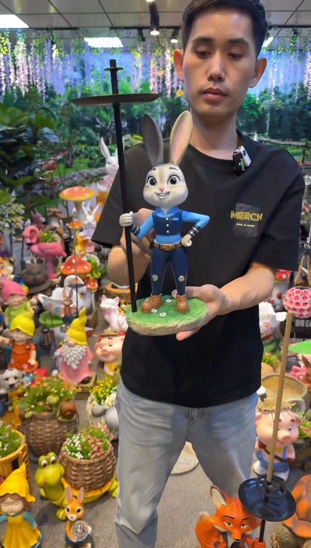 无花朵花园庭院摆件&00&