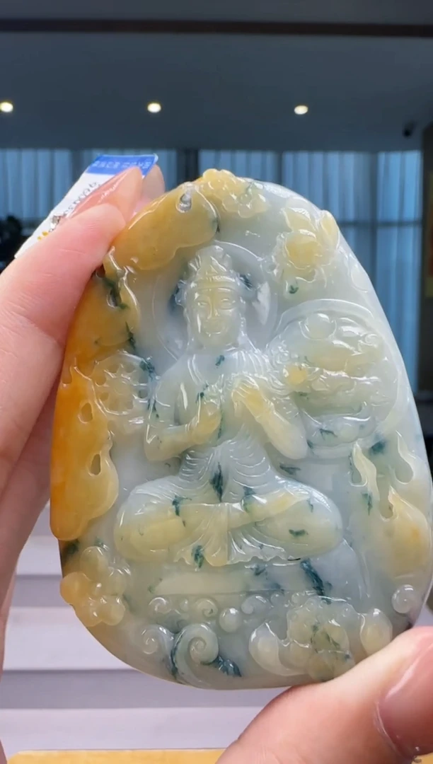 翡翠未镶嵌吊坠(不含链)MM@@960Q3J19809