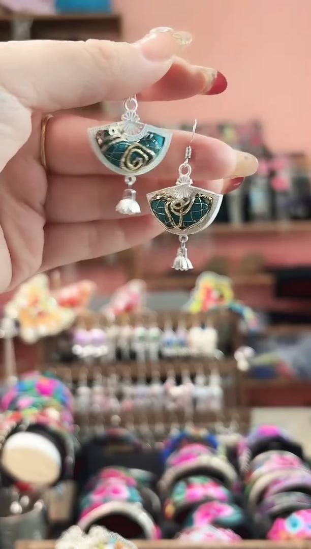 织绣艺艺枝独绣手工饰品  38