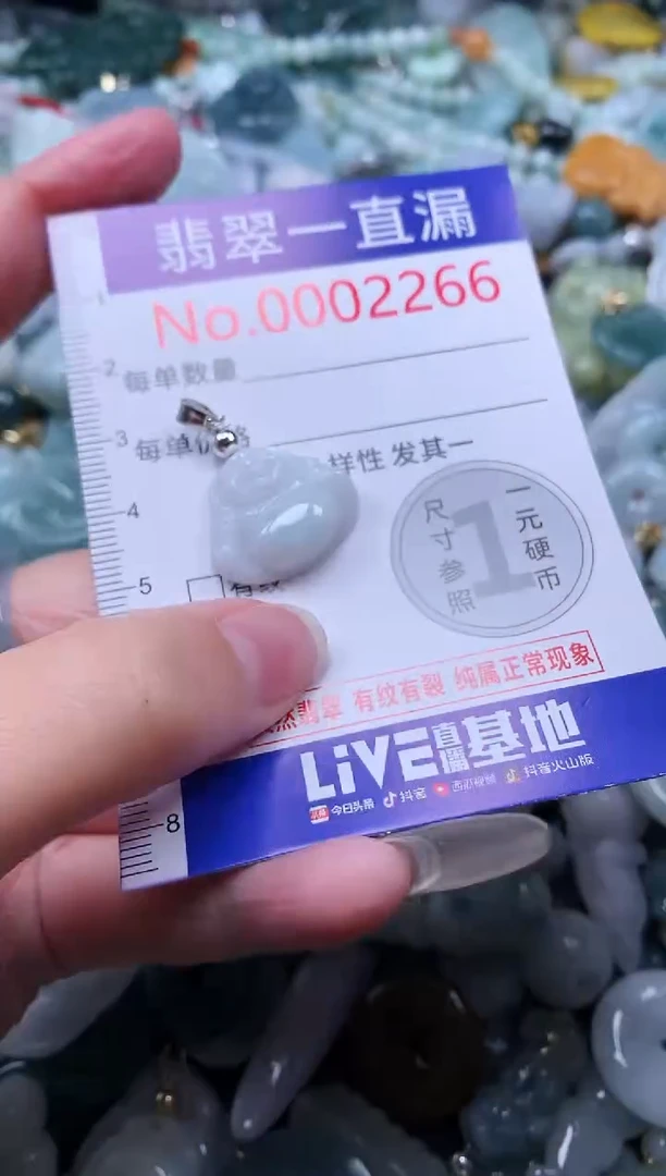 【闪购商品】翡翠吊坠(不含链)未镶嵌2266