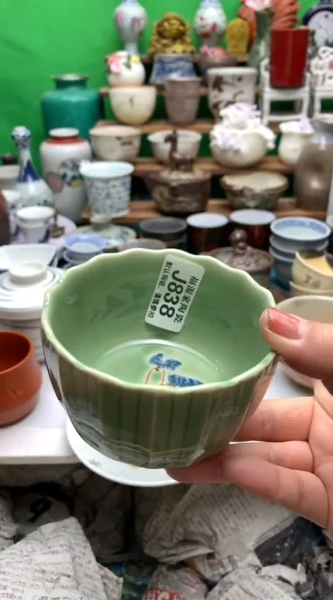 【闪购商品】盖碗海外回流瓷器