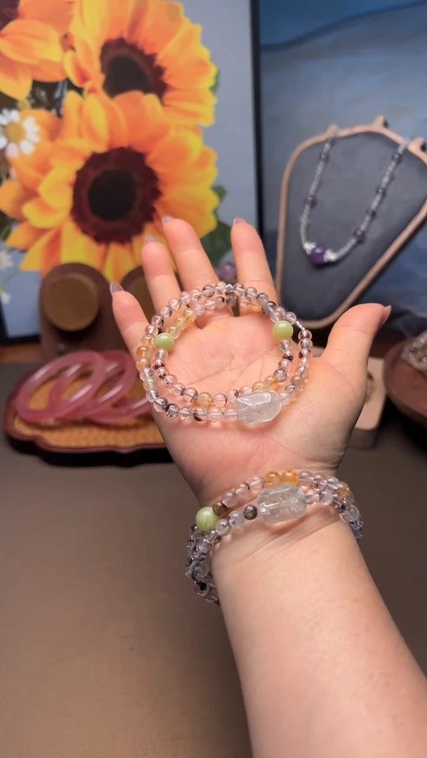 未镶嵌手串水晶1