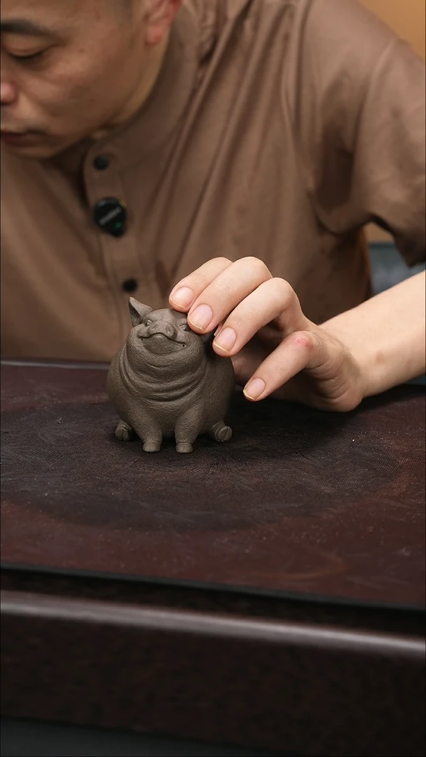 紫砂茶宠紫砂珠圆玉润