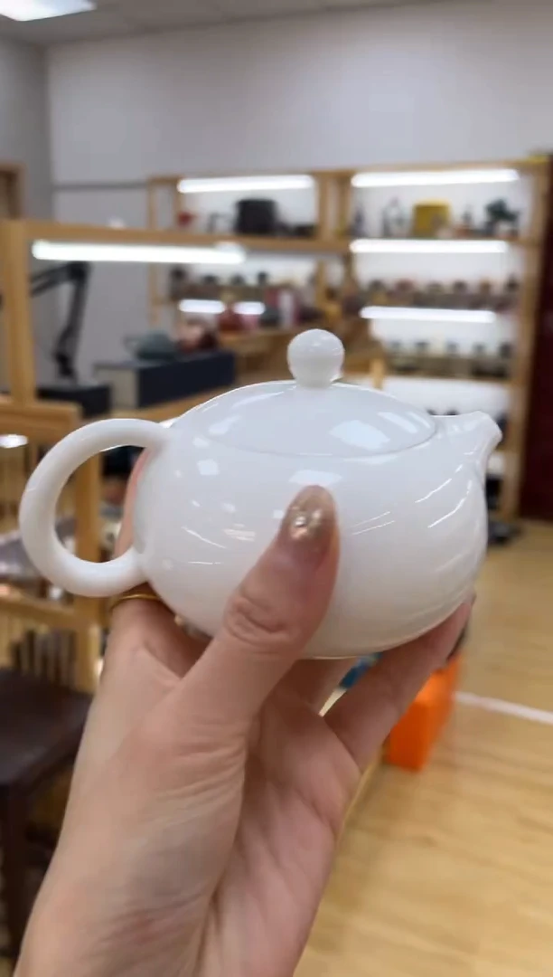 【闪购商品】紫砂茶壶大白茶具高端紫砂
