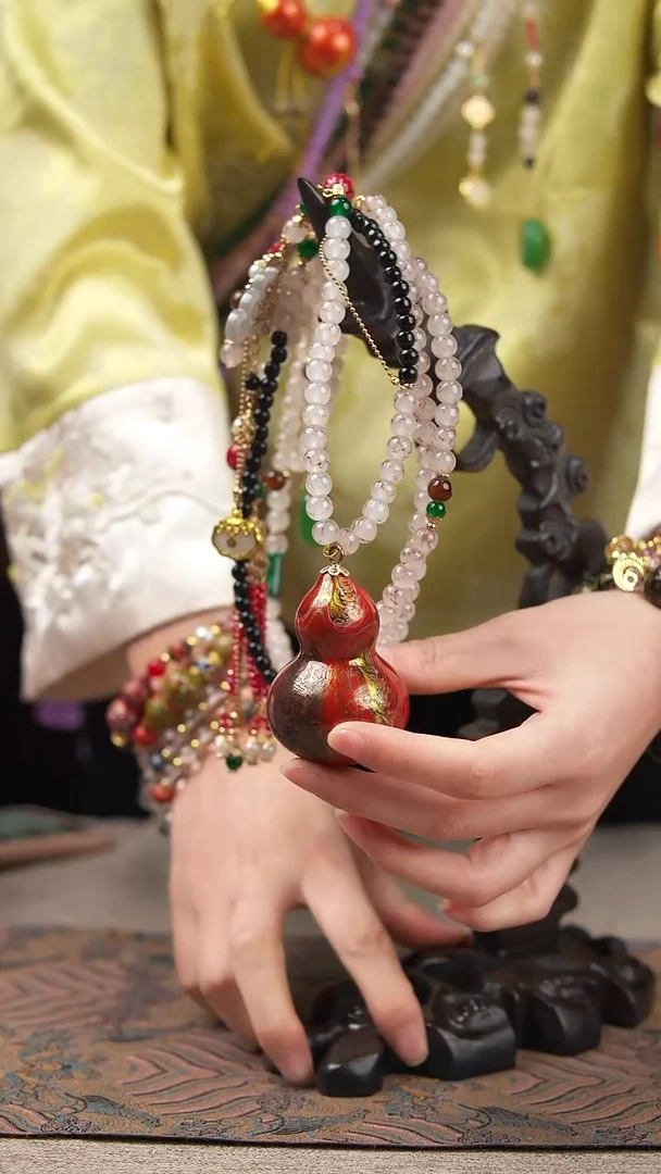 038玖澄文创漆艺葫芦国风配饰葫芦系列