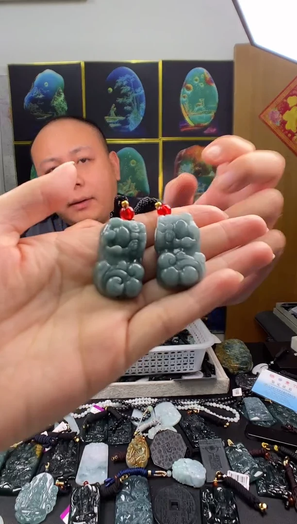 颈饰未镶嵌翡翠多样性发其一